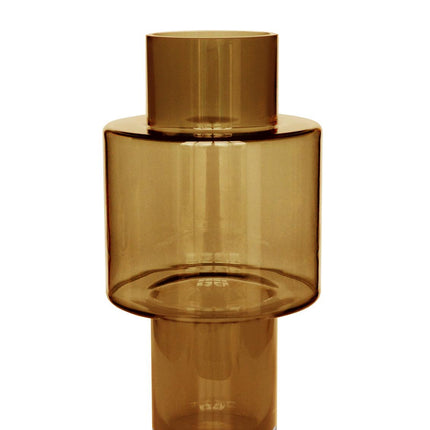 Vaas glas Juba M - H40 W20 - Cognac