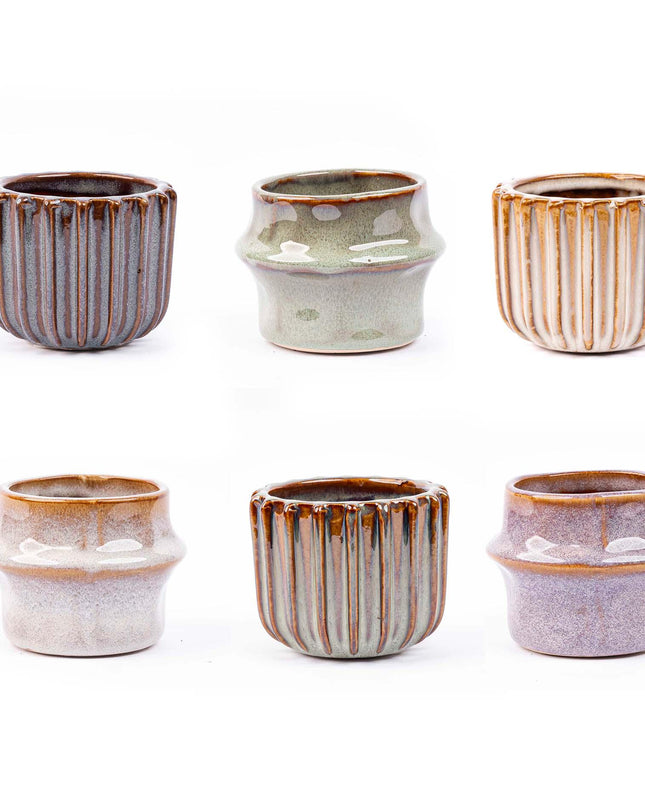 Mini potjes set "Barcelona" 6 stuks