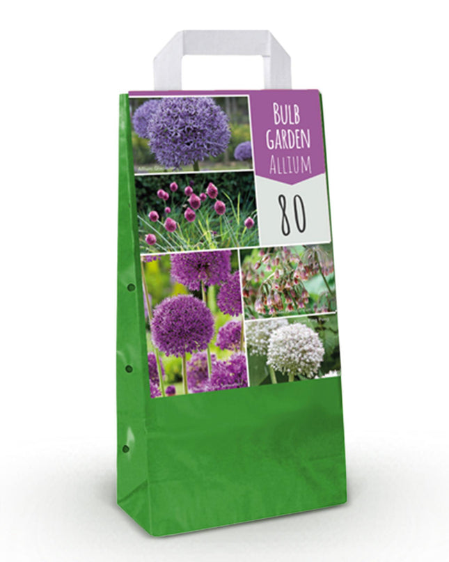 Bloembollen - Bulb Garden Allium mix - Diversen Kleuren - 80 stuks - Gift Verpakking