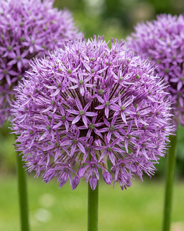 16x Allium Gladiator - Zierlauch - Violett - Sommerblüher - Zwiebelgröße 16/18