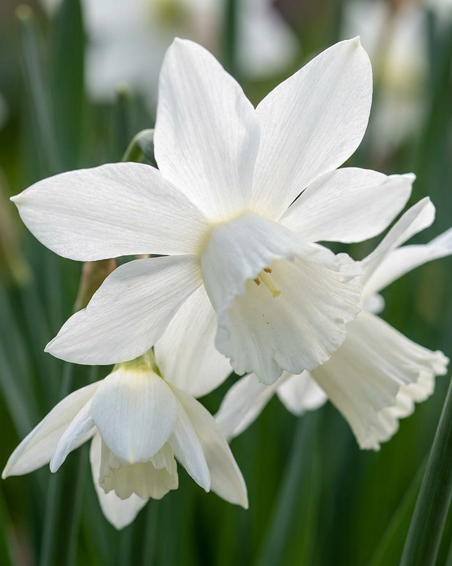 120x Narcissus Botanical White Mix – Botanische weiße Narzissenmischung – Weiß – Frühjahrsblüher – Zwiebelgröße 10/12