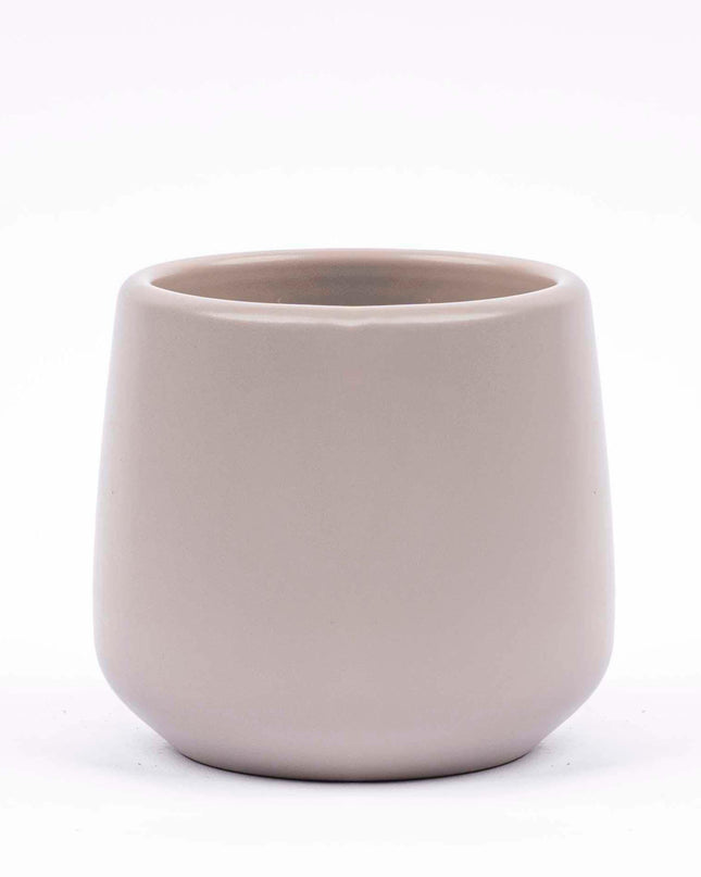 Mini planten set 6 - incl. 6x pot Joey grijs mat