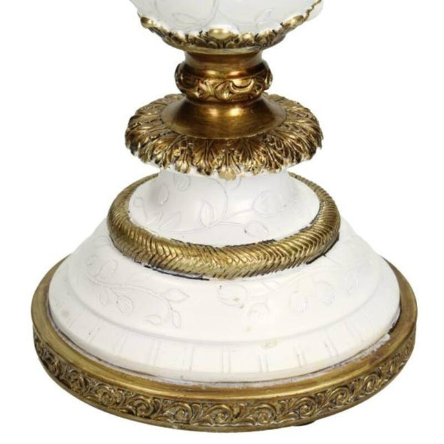 Kandelaar met Witte Vogel - 40 cm