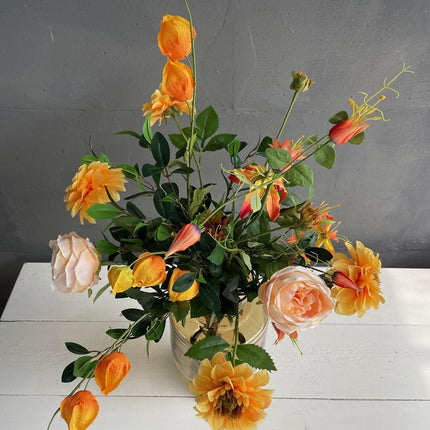 Kunstbloemen - Pretty Orange - 80cm