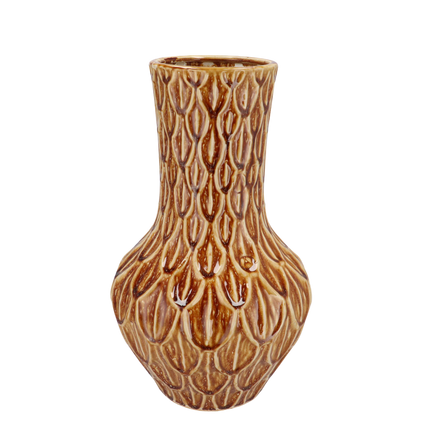 Vaas steen Boa Brown