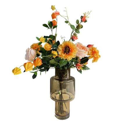 Kunstbloemen - Pretty Orange - 80cm