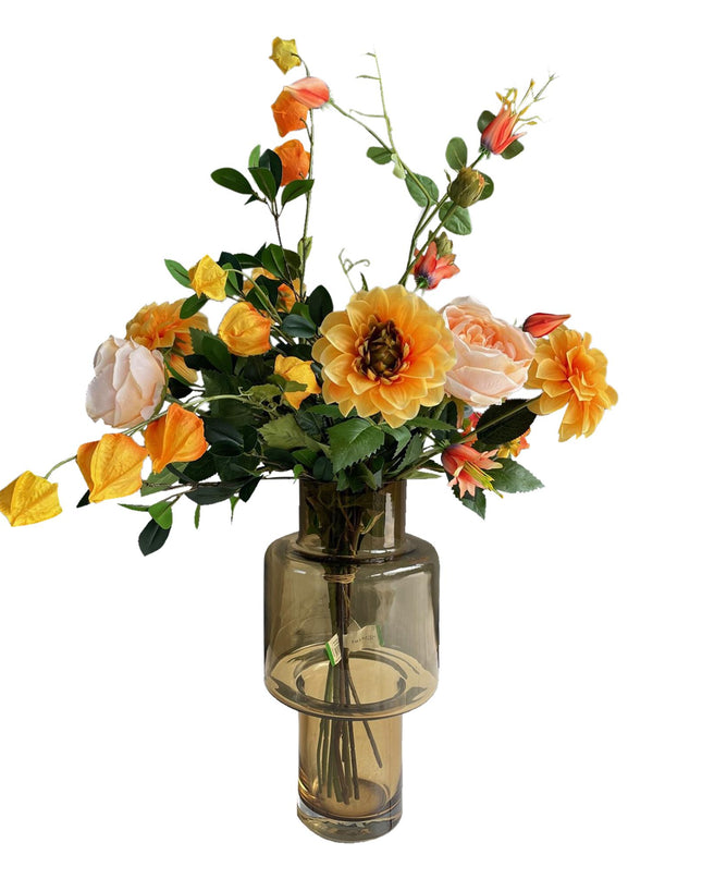 Kunstbloemen - Pretty Orange - 80cm