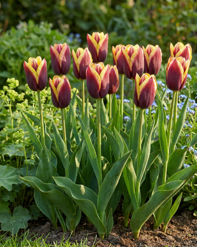 60x Tulipa My Favourite Topping - Tulipán My Favourite Topping - Varios - Planta de floración primaveral - Tamaño del bulbo 11/12