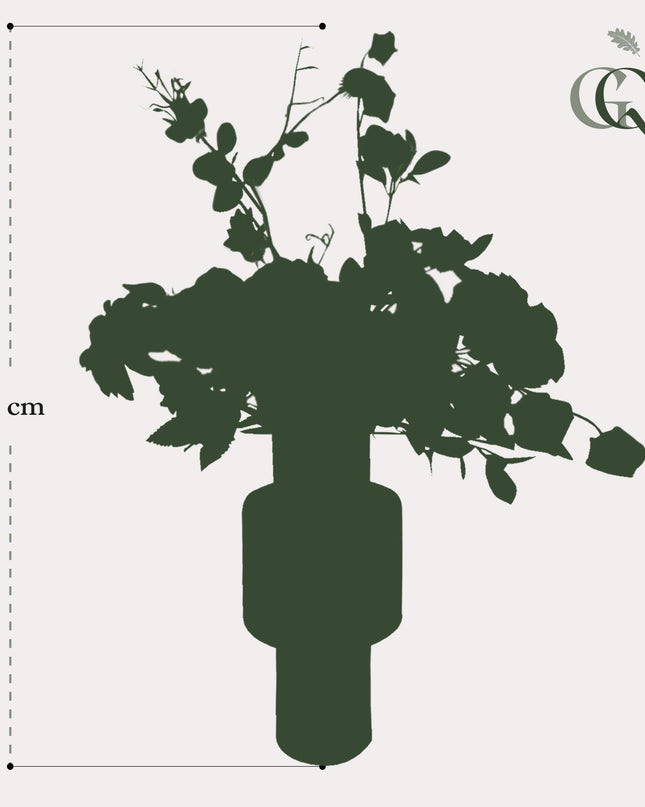 Kunstbloemen - Pretty Orange - 80cm