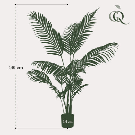 Kunstplant - Howea Forsteriana - ↕ 140 cm
