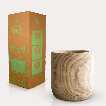 Pot Hout lichtbruin XL - H42 W40