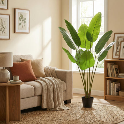 Planta artificial Strelitzia Nicolai - 135cm