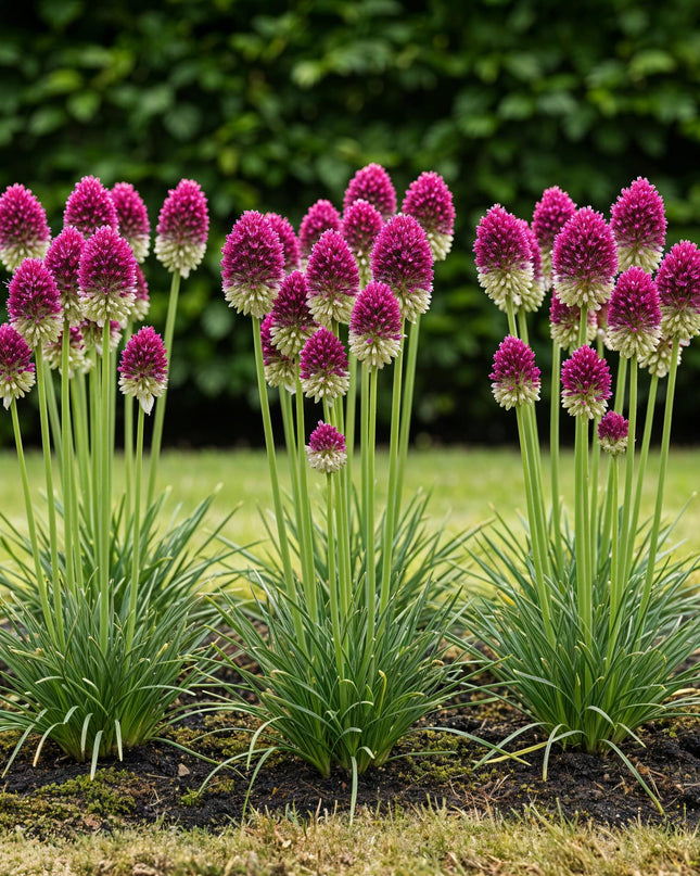 Bloembollen - Allium Sphaerocephalon - Kleur Paars - 100 stuks - Bolmaat 5/6 - XXL Pack