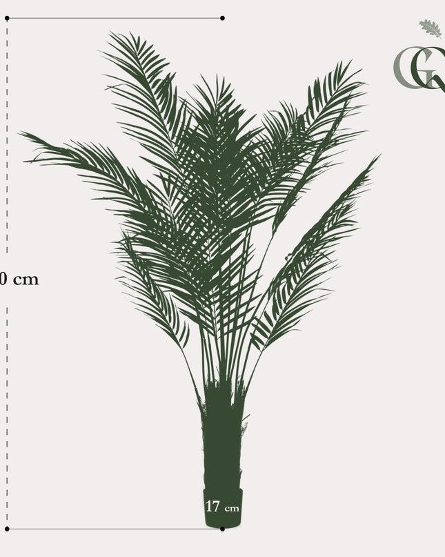 Kunstplant - Areca Lutescens - Goudpalm - ↕ 180 cm