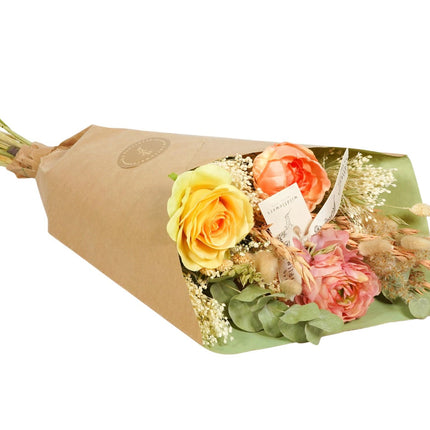 Droogbloemen & Zijde - Dried & Silk - Pastel Dream - ↕55cm