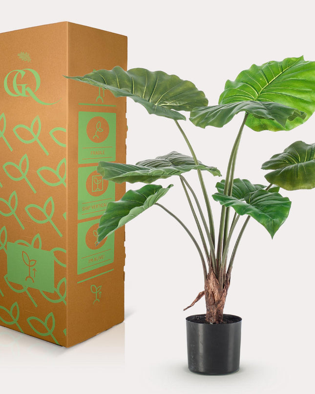 Kunstplant - Alocasia - Olifantsoor - ↕ 70 cm