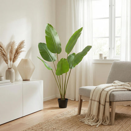 Planta artificial Strelitzia Nicolai - 135cm