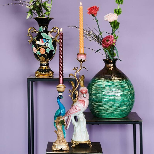 Kandelaar - Pauw Multi - 29 cm