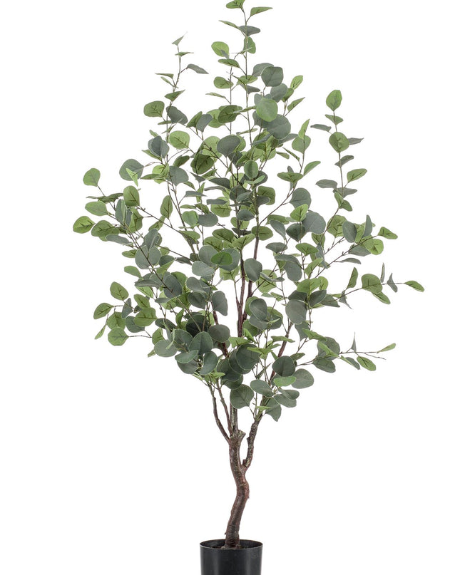 Kunstplant - Eucalyptus - Blauwe Gomboom  - ↕ 120 cm