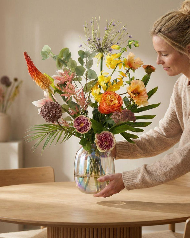 Artificial flowers - bouquet Botanical Elegance Deluxe - 13 stems - ↑ 105 cm