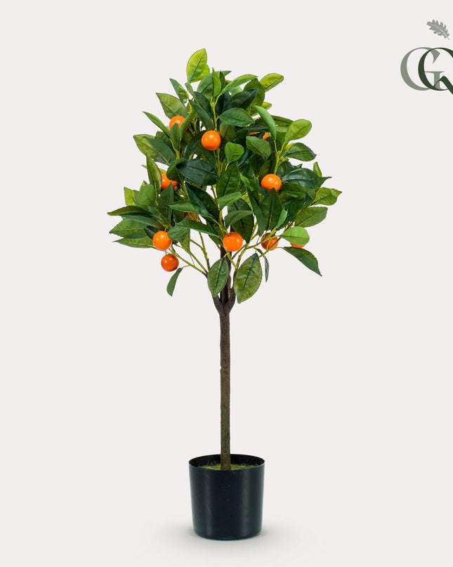 Kunstplant - Citrus Sinensis - Sinaasappelboom - ↕ 75 cm