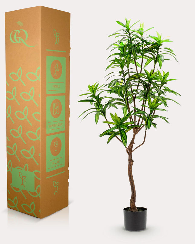 Kunstplant - Dracaena - Drakenboom - ↕ 130 cm