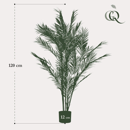 Kunstplant - Chamaedorea Elegans - Bergpalm - ↕ 120 cm