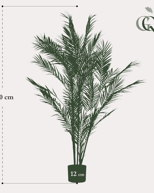 Kunstplant - Chamaedorea Elegans - Bergpalm - ↕ 120 cm