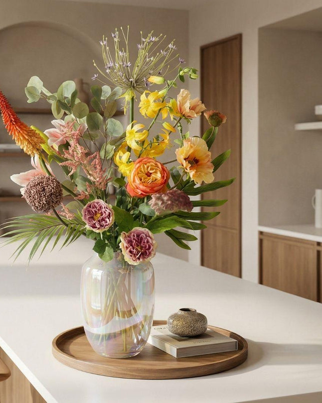 Artificial flowers - bouquet Botanical Elegance Deluxe - 13 stems - ↑ 105 cm