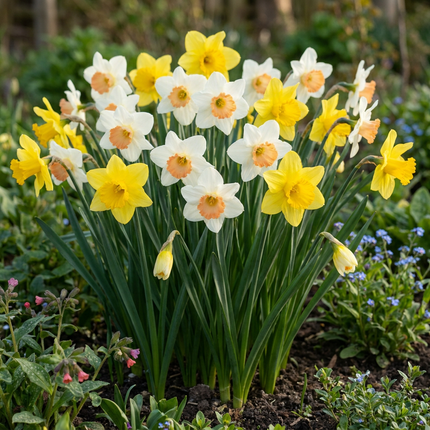 320x Narcissus mix - Daffodil mix - Various - Spring-flowering - Bulb size 10/12