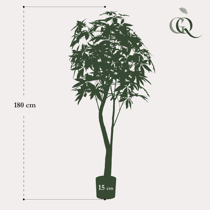 Kunstplant - Pachira Aquatica - Geldboom - ↕ 180 cm