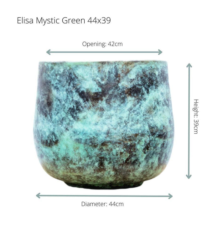 Elisa Mystic Green - D44 x H39 - 44x39
